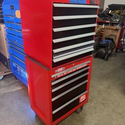 2 PCs Tool Box Craftsman Red 