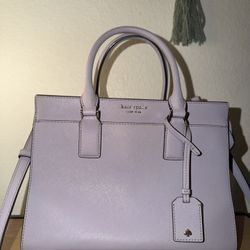 Kate Spade - Medium Cameron Satchel Purse Lavender 