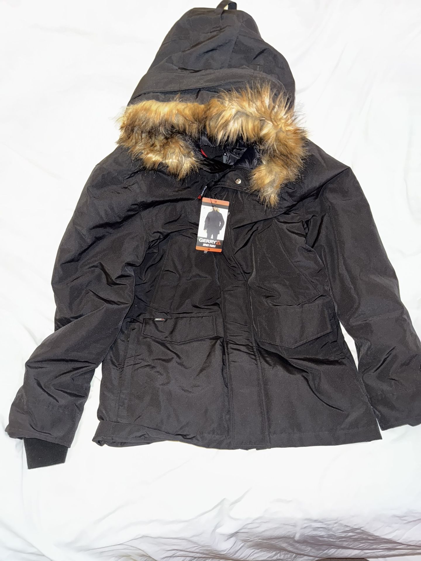 New Gerry Men’s Down Parka Jacket Size M