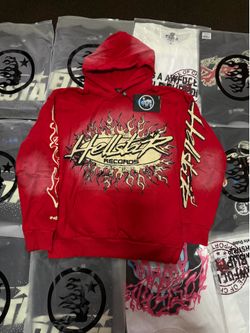 red hellstar hoodie