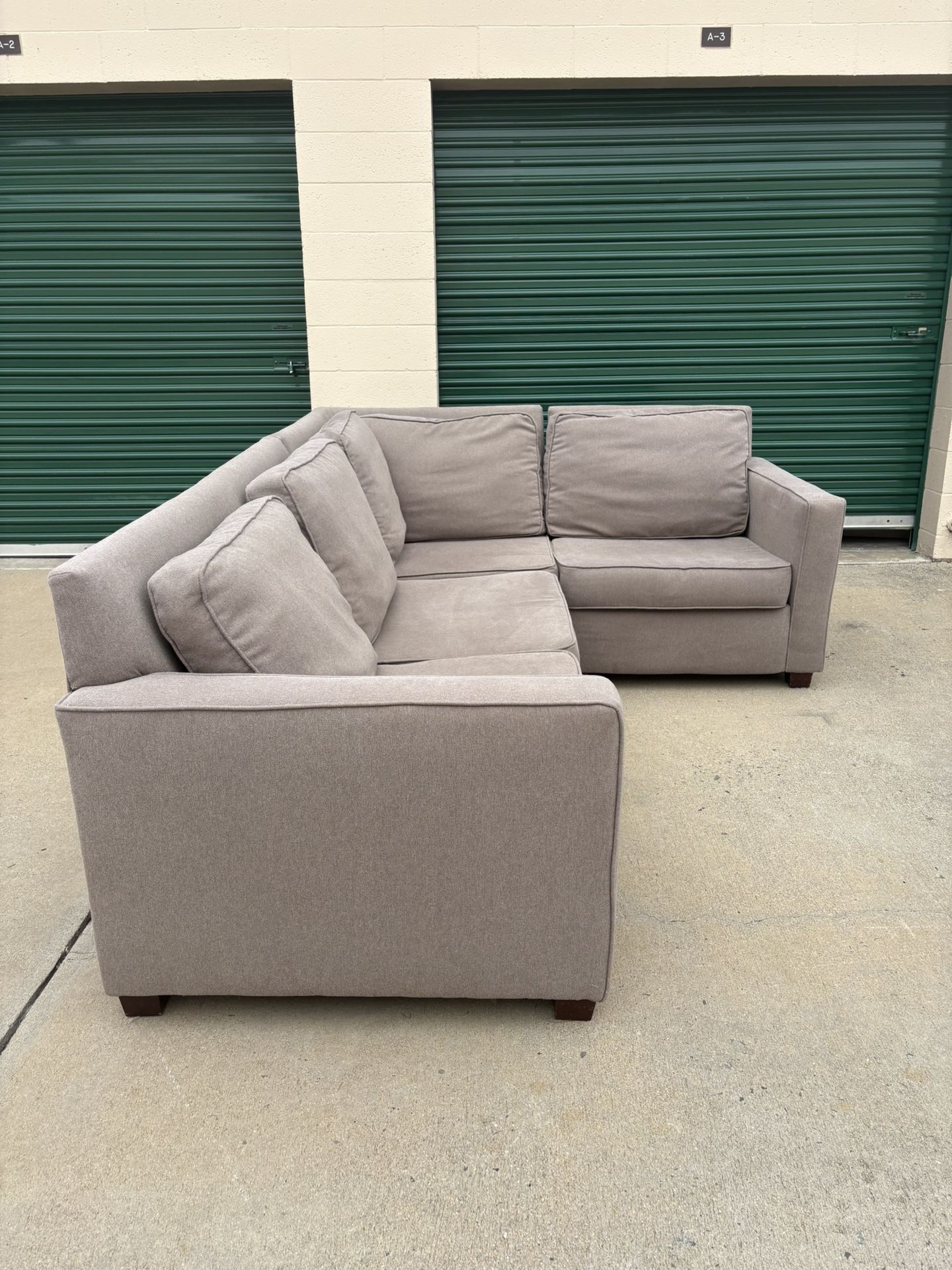 Gray West Elm Couch 🛻 Delivery Available🛻