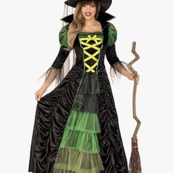 Halloween Leg Avenue Women's Storybook Witch Costume