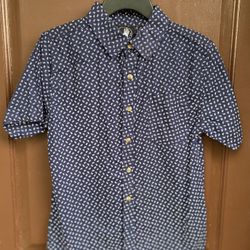 Body Glove Button Down Dress Shirt Boys Medium 10/12.