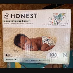 2 Packs Of Newborn Diapers