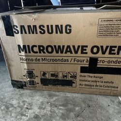 SAMSUNG OVEN TOP MICROWAVE 