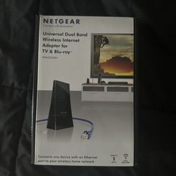 Netgear Universal Dual Band Wireless Internet Adapter for TV & Blu-ray