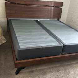 King Bed Frame ,Headboard And Split Box