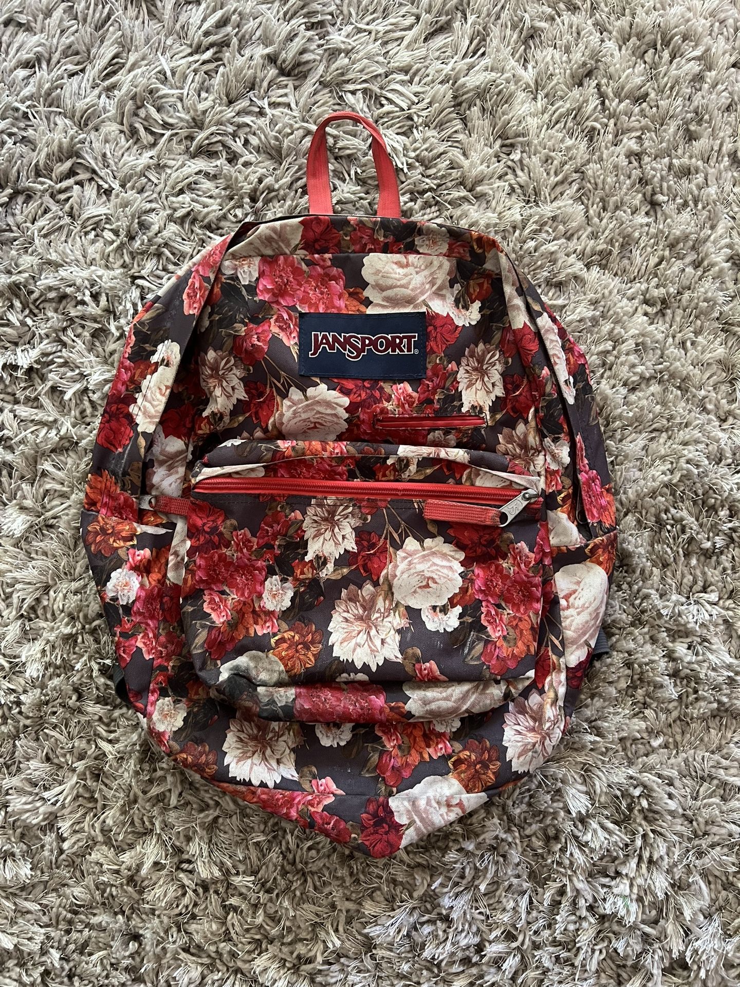 JanSport Floral Backpack