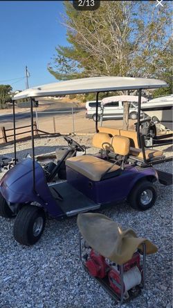 Ez go golf cart with full top