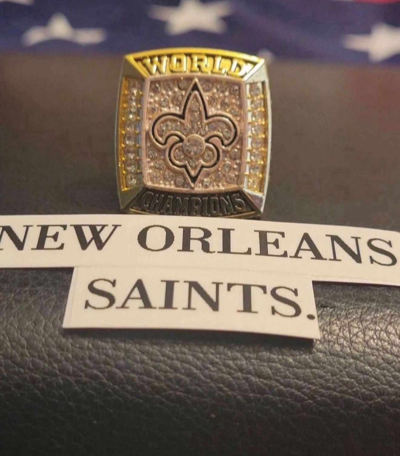 New Orleans Saints 2010 Drew Brees Super Bowl NFL Ring