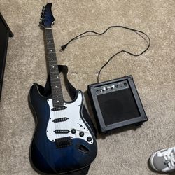 Guitar With Amplifier