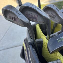 Golf Club Sets, And Hybrid Set With Bags