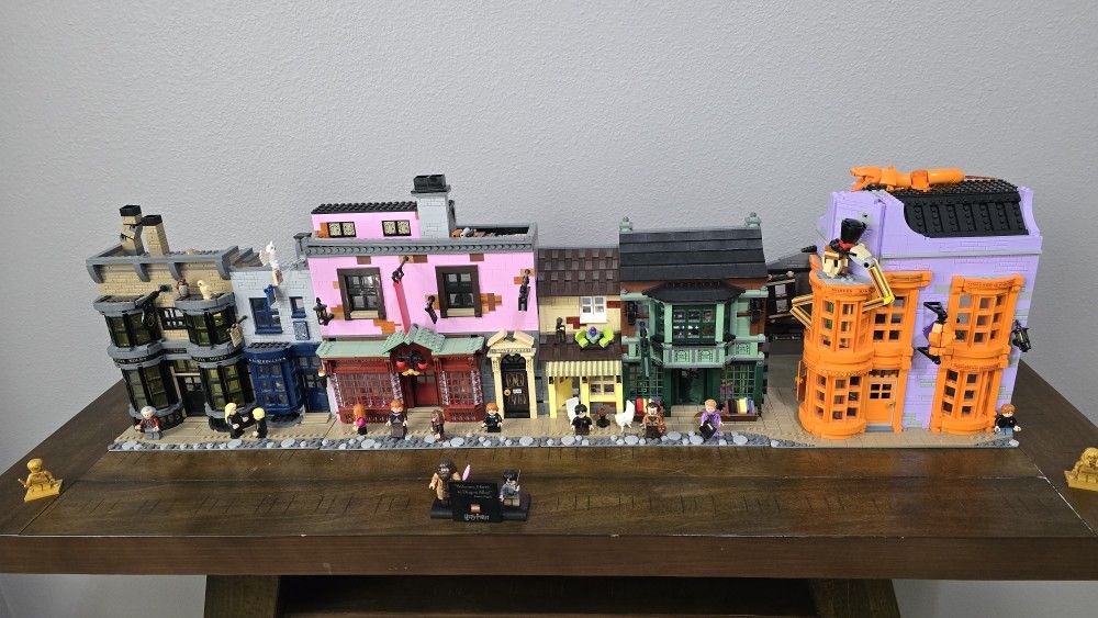 🧙‍♂️ RARE & DISCONTINUED Harry Potter LEGO – Diagon Alley (75978) – ASSEMBLED! 🧱