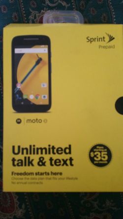 Motorola E Sprint Prepaid