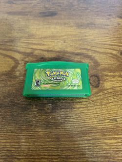  Pokemon Leaf Green GBA [Authentic - Save Tested] Gameboy Advance Cartridge Only