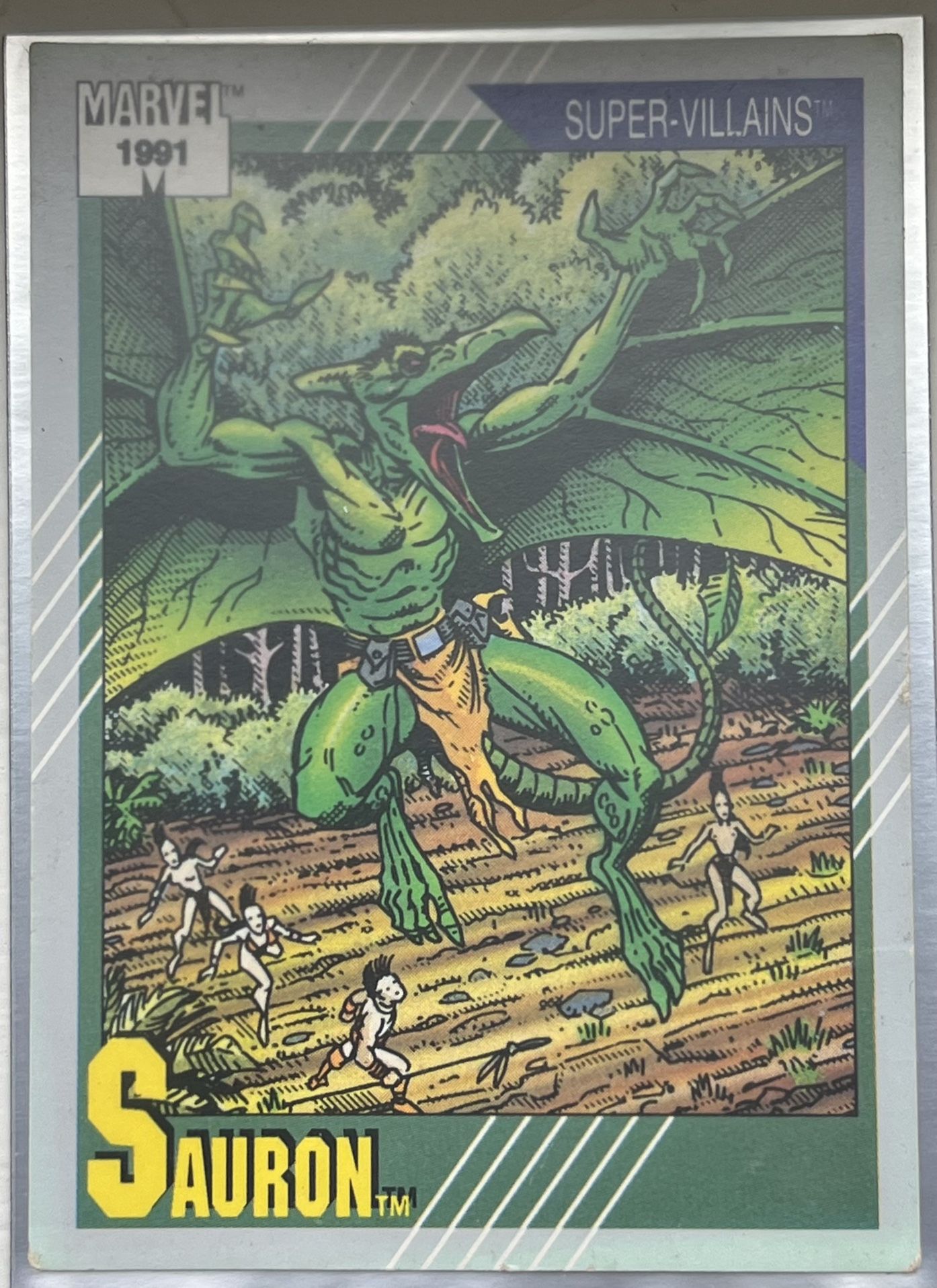 Sauron  Super Villains Trading Card 1991