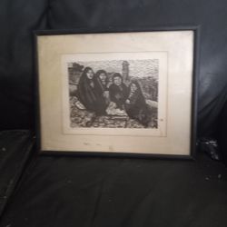 Lady's By The Sea . Artist  Frando Luina .