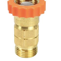 VALTERRA RV Water Regulator, Lead-Free Brass Water Regulator for Camper, Trailer, RV Plumbing System, 40-50 psi 