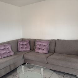 Sofa With Pillows 