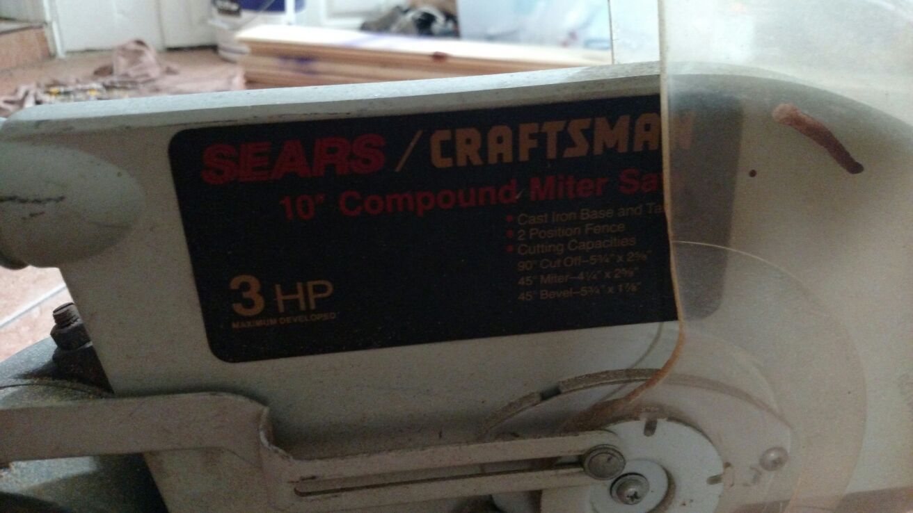 Craftsman chop saw