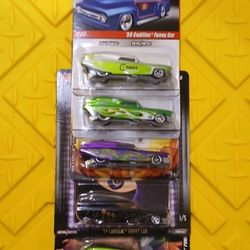 Hot Wheels Cadillac Funny Car Lot Of 5