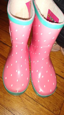 Cute rain boots size 11