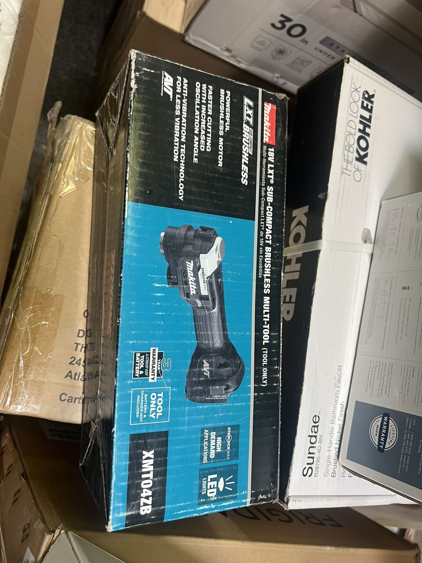 Makita 18V LXT Sub-Compact Lithium-Ion Brushless StarlockMax Cordless Multi-Tool (Tool Only)