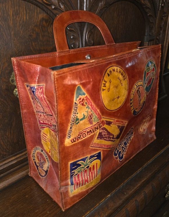 Real Leather never used bag