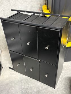 Cloth 6 drawer dresser - READ DESCRIPTION