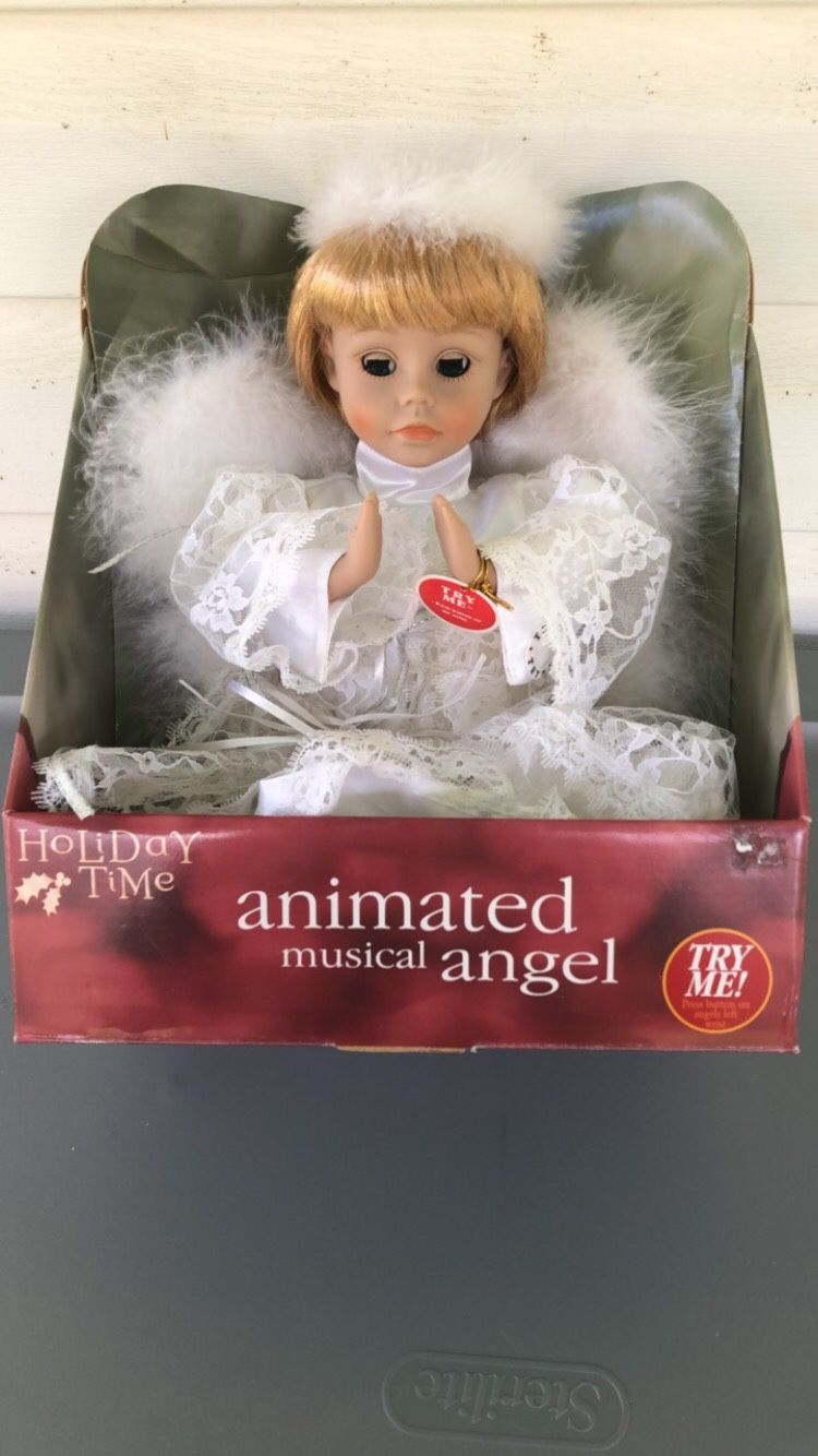 Animated Musical Angel