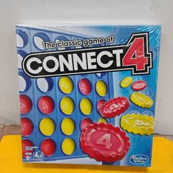 Hasbro Gaming Connect 4 Classic Grid board game.