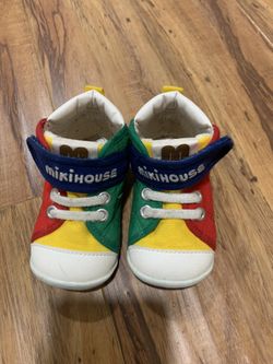 Mikihouse First Walker Shoes In 12.5cm