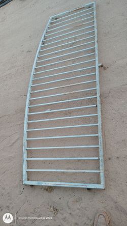 Rod iron fence