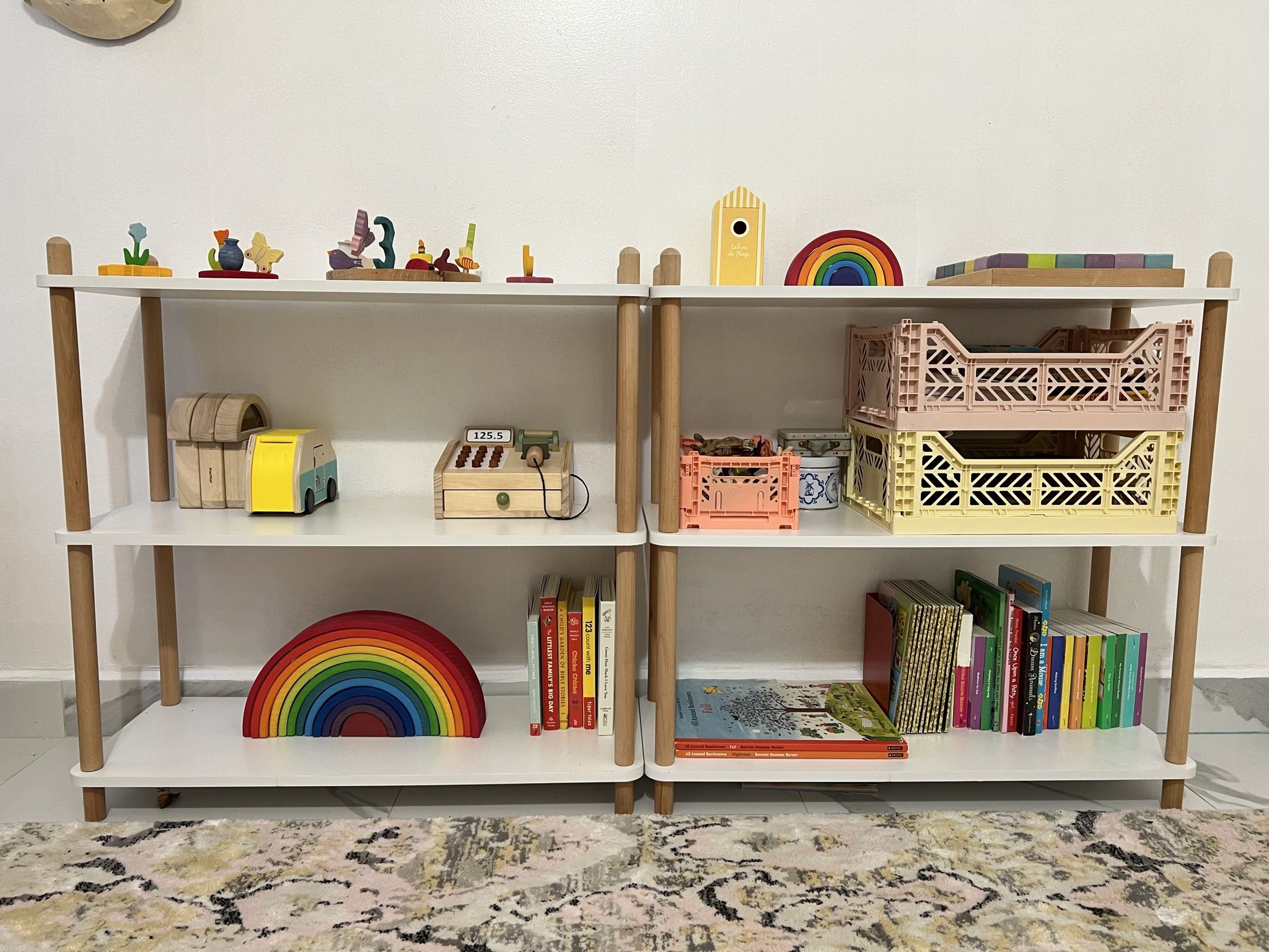 Montessori Mid Century Shelves 