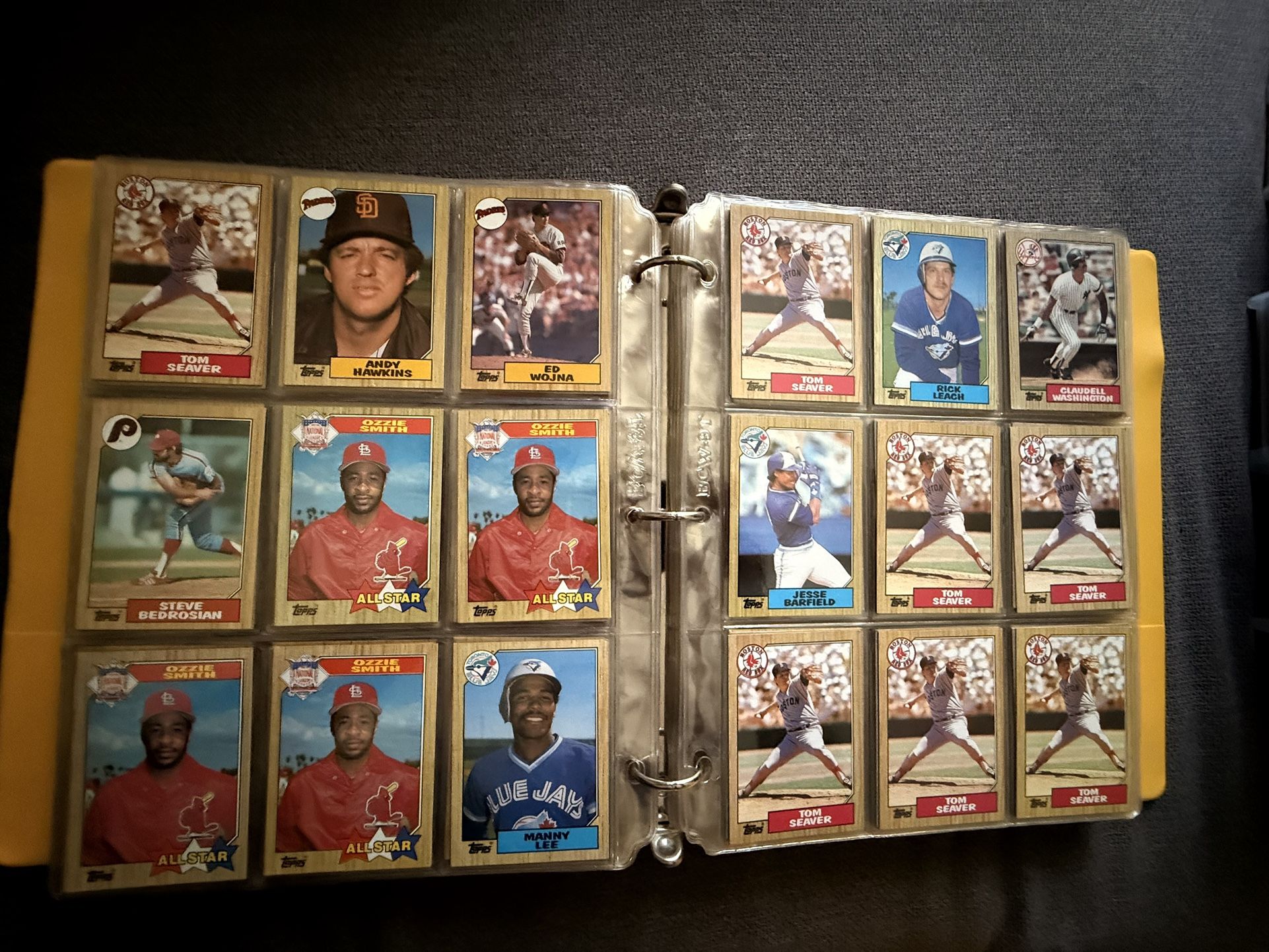 baseball cards