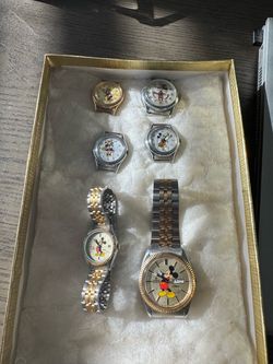Mickey Mouse Miscellaneous Lot of Watches