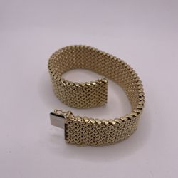 14k Woven Bracelet 