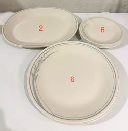 Corelle Beige Flower Set