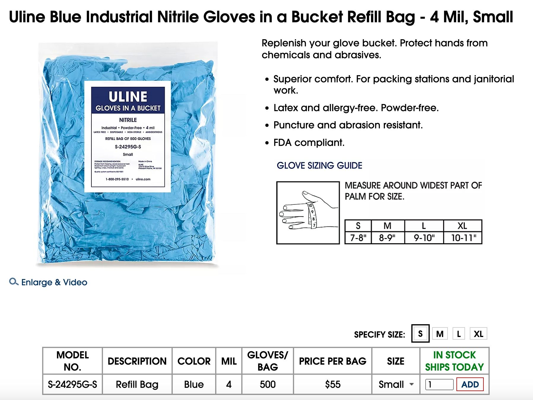 Small Gloves