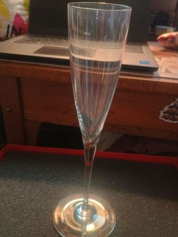 Baccarat crystal flute