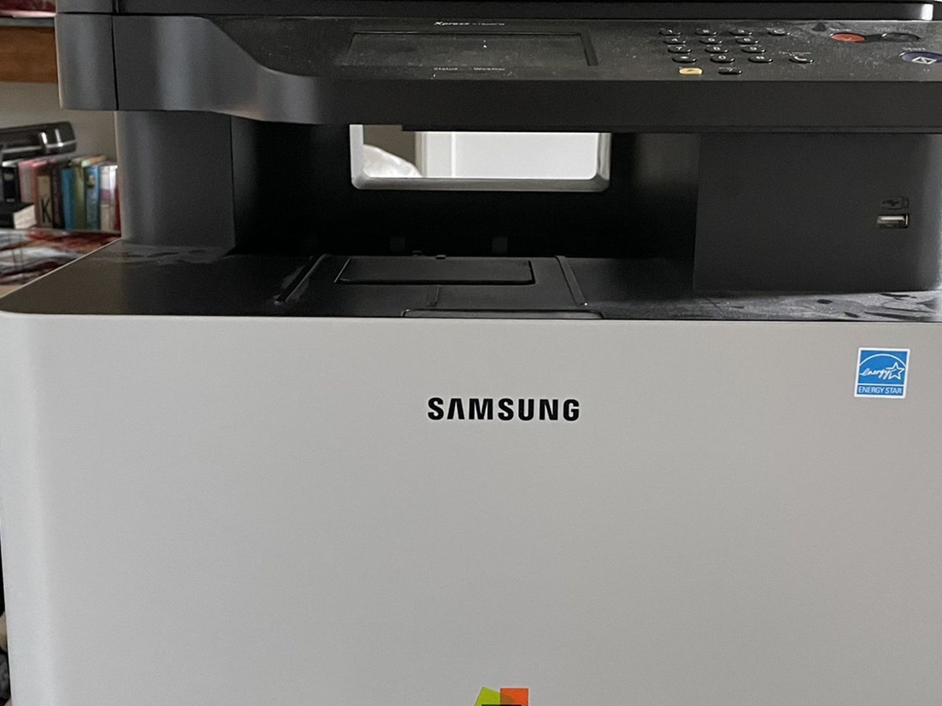 Samsung Xpress C1860FW Color Laser Wireless Printer, Scan/Copy/Fax