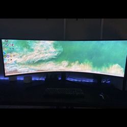 Samsung 49” Odyssey G9 Gaming/Office Ultra-Wide Monitor 