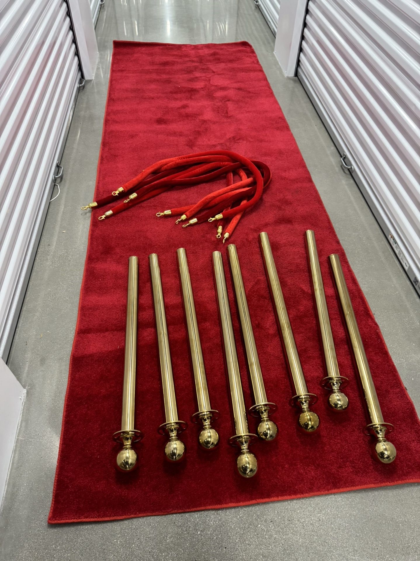 Red Carpet Gold Stanchions