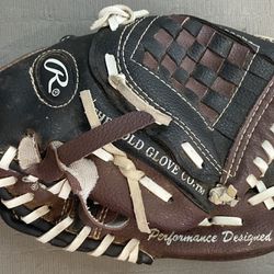 Rawlings Players Series PL90MB 9" Baseball Tee Ball Youth Glove Right Handed RHT
