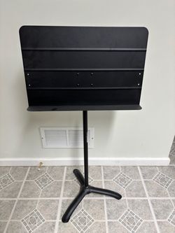 Black Metal Music Stand