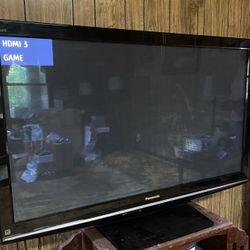 50” Panasonic Flatscreen TV with Remote 