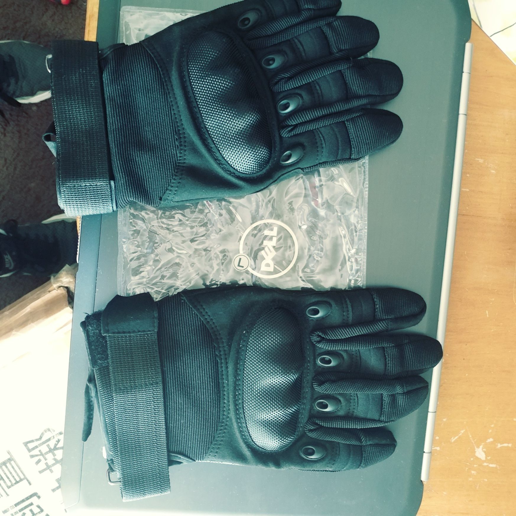 New motorcycle gloves