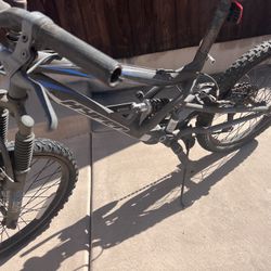 Kids Bike Has A Flat Tire Needs A Good Cleaning 