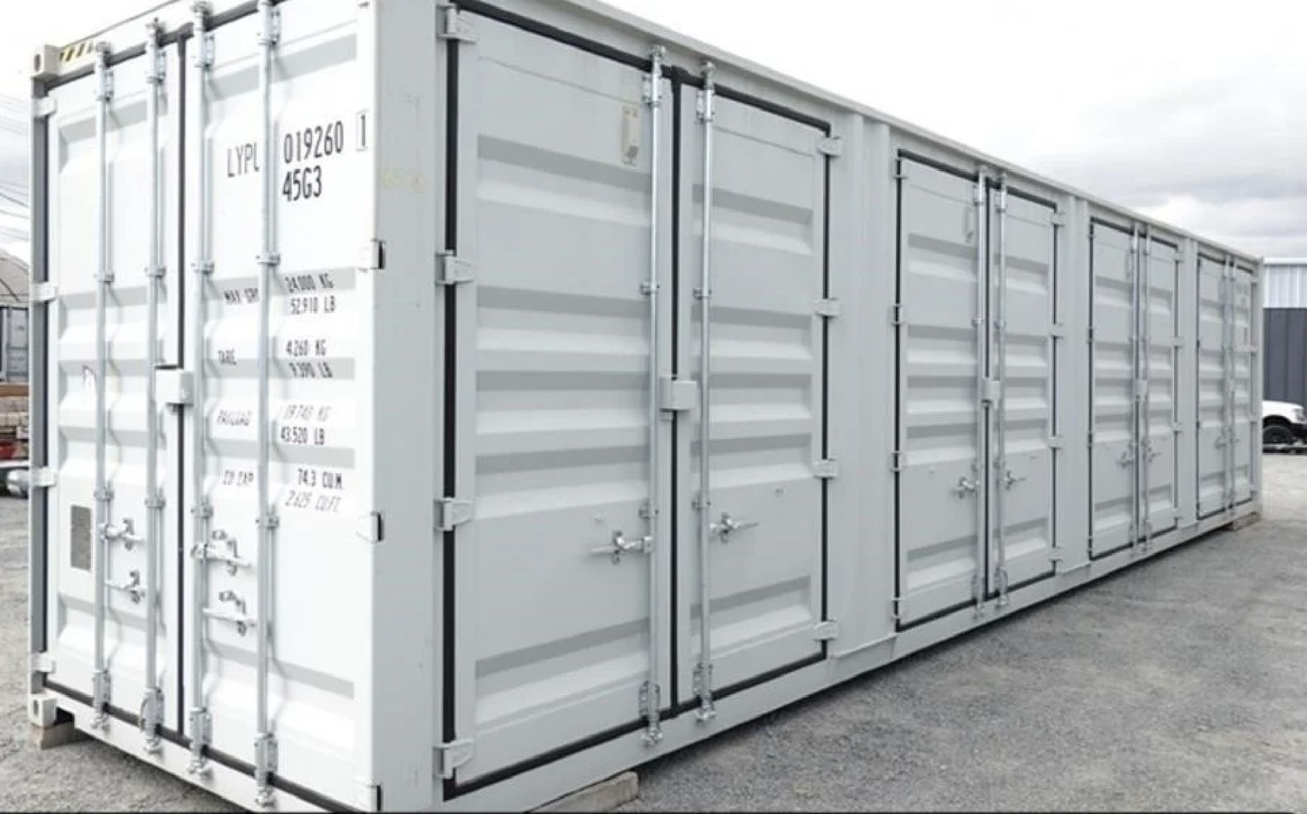 4 Door 40 Foot High Cube
