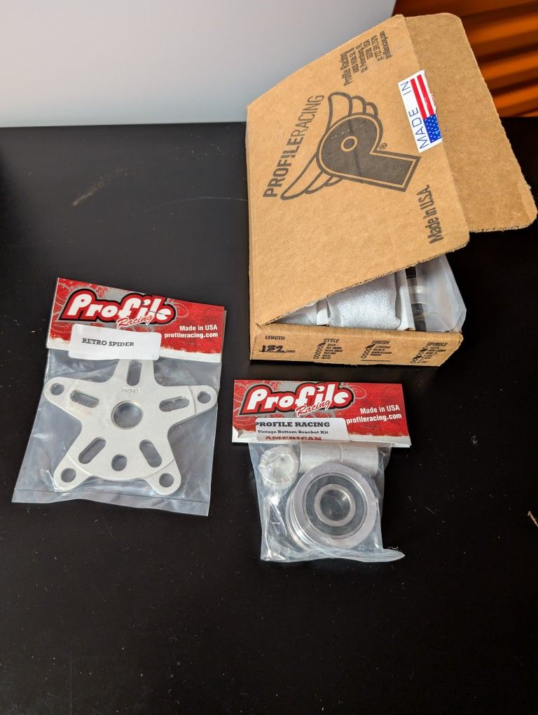 Profile BMX Crank Chrome 182mm 5 5/8